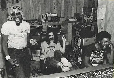 Frank Zappa en el estudio